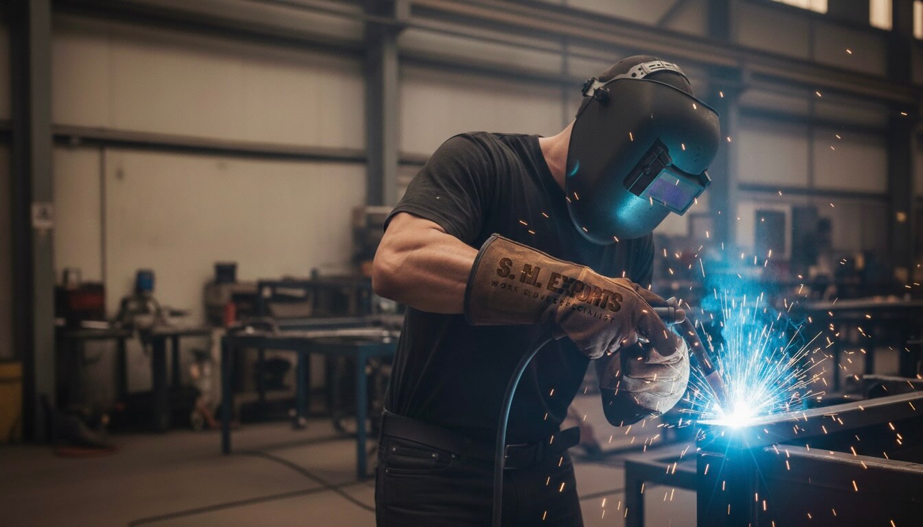 Industrial Gloves Production