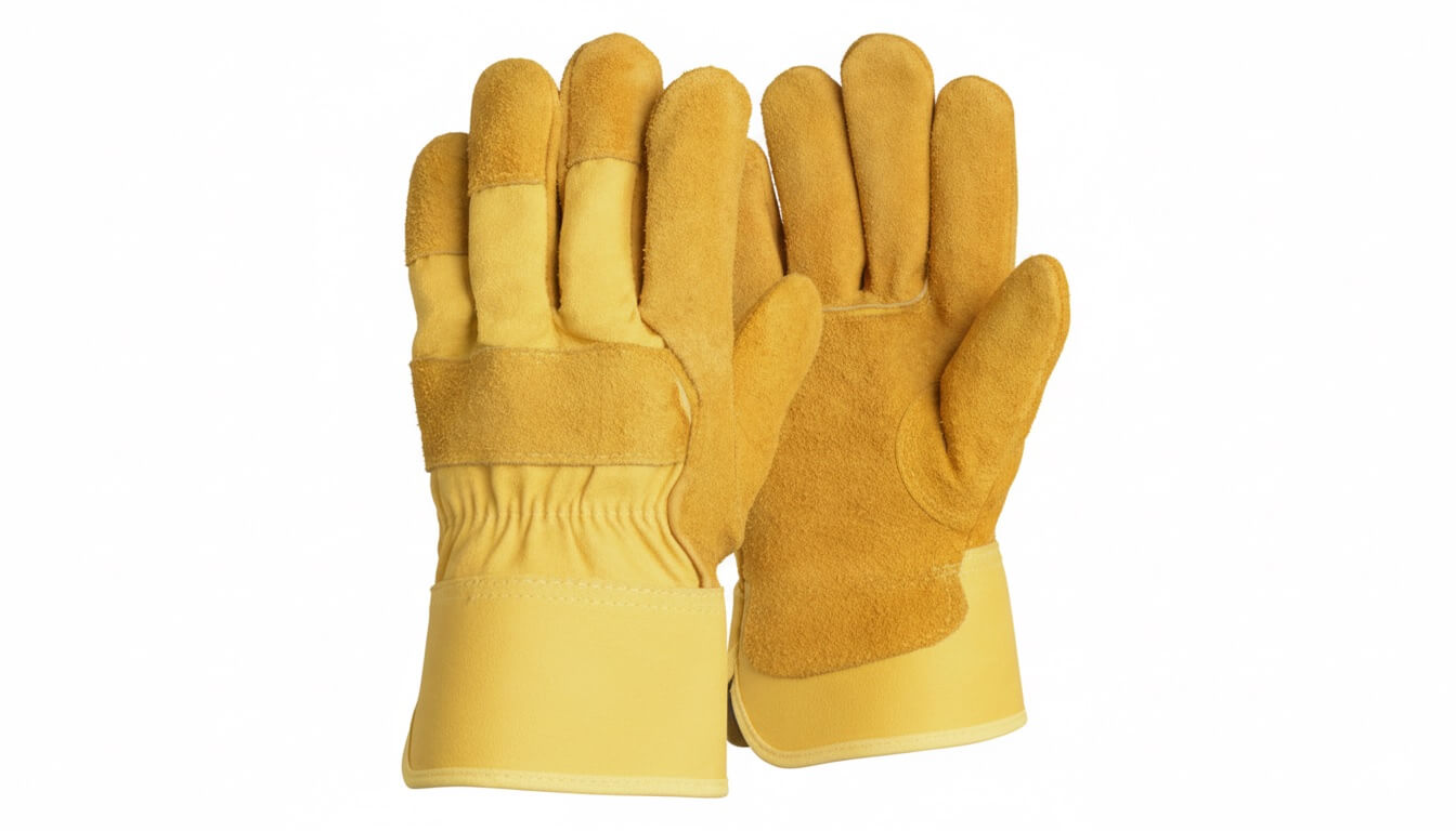 Перчатки из спилка